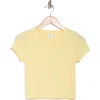 Abound Short Sleeve Baby Tee In Yellow Mellow