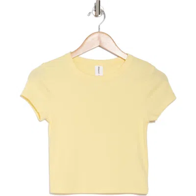 Abound Short Sleeve Baby Tee In Yellow Mellow