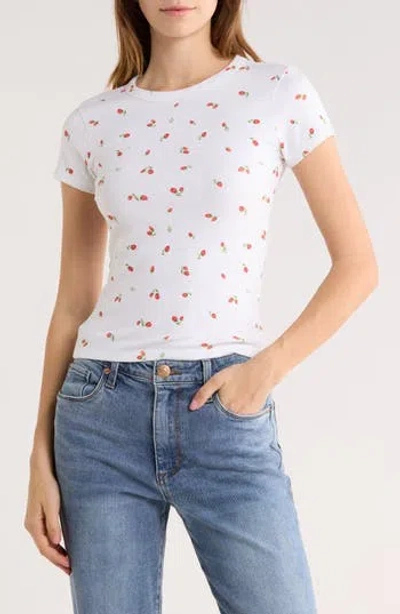 Abound Short Sleeve Baby T-shirt In White