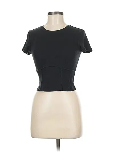 Pre-owned Abound Short Sleeve T-shirt In Black