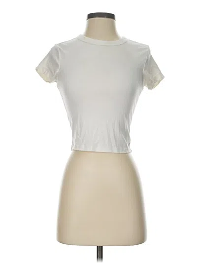 Pre-owned Abound Short Sleeve T-shirt In Ivory