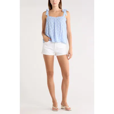 Abound Shoulder Tie Boho Cami In Blue