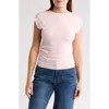 Abound Side Cinch Baby T-shirt In Pink Balm