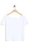 Abound Slashed Neck Relaxed Short Sleeve T-shirt In Multi