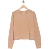 Abound Sleepy Crewneck Sweatshirt In Tan Natural