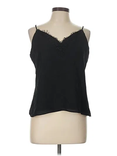 Pre-owned Abound Sleeveless Blouse In Black