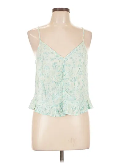 Pre-owned Abound Sleeveless Blouse In Green