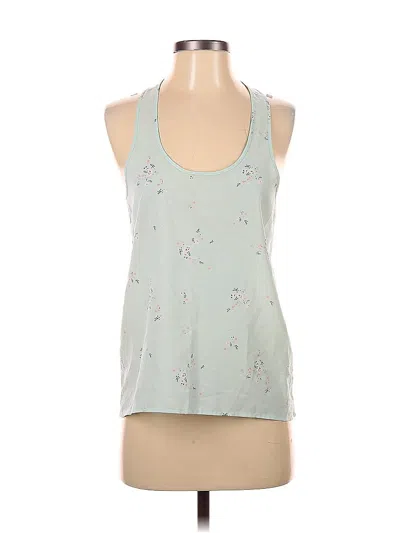Pre-owned Abound Sleeveless Top Green Halter Neckline Tops