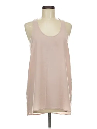 Pre-owned Abound Sleeveless Top Pink Halter Neckline Tops
