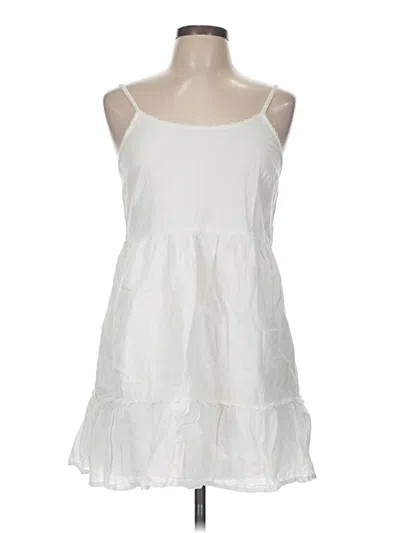 Pre-owned Abound Sleeveless Top White Halter Neckline Tops