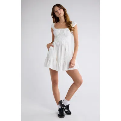 Abound Smocked Corset Minidress