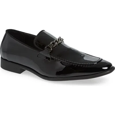 Abound Soren Chain Patent Loafer In Black Patent