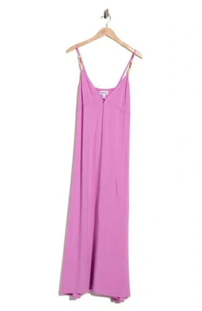 Abound Strappy Beaded Cover-up Maxi Dress In Pink