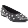 Abound Susie Studded Flat In Black