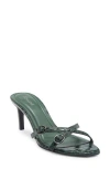 Abound Sylvia Croc Embossed Heeled Sandal In Green