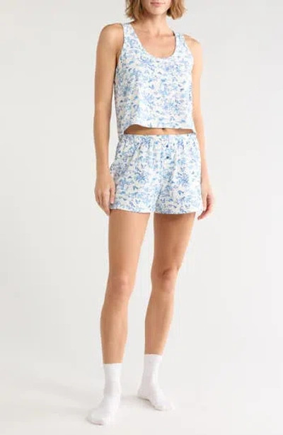Abound Tank Short Pajamas In Blue