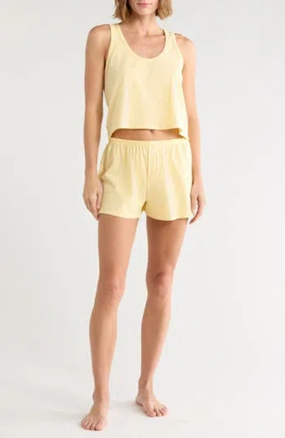 Abound Tank Short Pajamas In Yellow