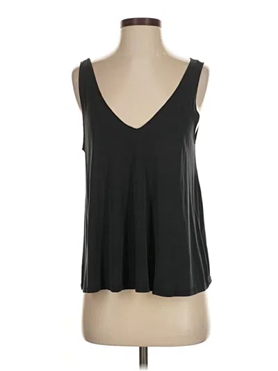 Pre-owned Abound Tank Top Black Plunge Neckline Tops
