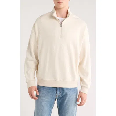Abound Terry Half-zip Sweatshirt In Black