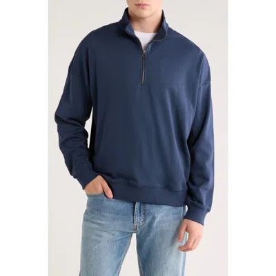 Abound Terry Half-zip Sweatshirt In Blue