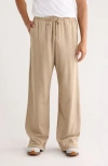 Abound Terry Straight Leg Sweatpants In Brown