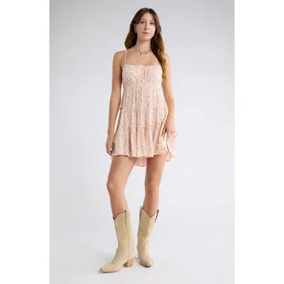 Abound Tie Back Minidress In Pink