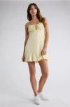 Abound Tie Front Minidress