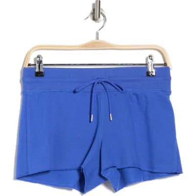 Abound Tie Waist Fleece Shorts In Blue Dazzle