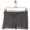 Abound Tie Waist Fleece Shorts In Grey Medium Charcoal Heather
