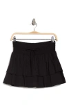 Abound Tiered Mini Skirt In Black