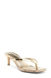 Abound Tina Kitten Heel Sandal In Gold Metallic