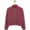 Abound Track Jacket In Burgundy