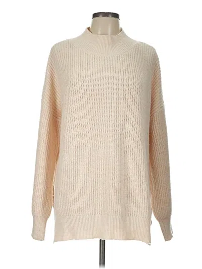 Pre-owned Abound Turtleneck Sweater In Tan