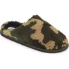 Abound Quinn Smiley Slipper In Green Camo
