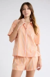 Abound Yarn Dye Stripe Shortie Pajamas