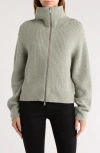 Abound Zip Sweater Cardigan In Gray