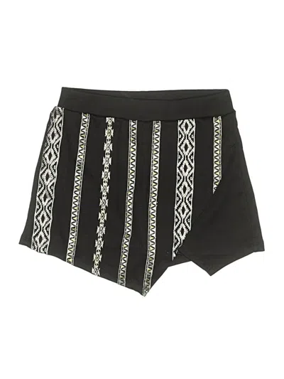 Pre-owned About A Girl Casual Skirt In Black