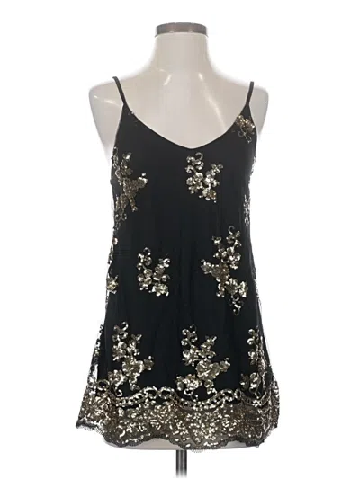 Pre-owned About A Girl Sleeveless Blouse In Black