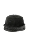 About Angora Hat In Black