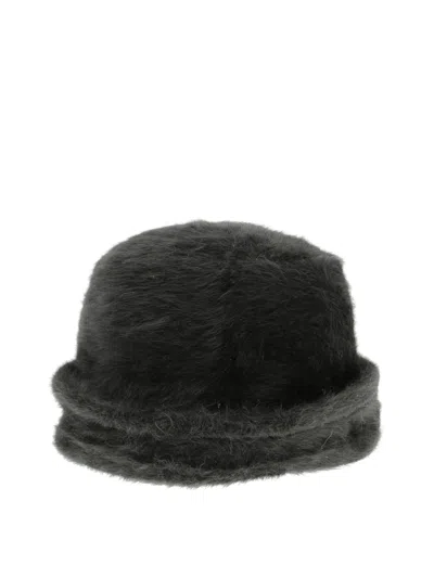 About Angora Hat In Black