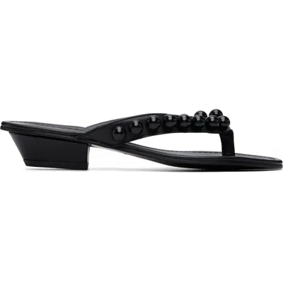About Arianne Black Bimba Heeled Sandals