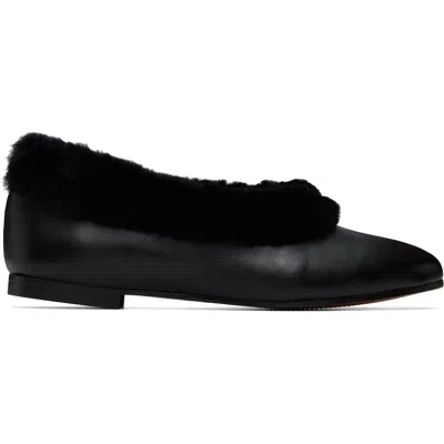 About Arianne Black Elias Ballerina Flats
