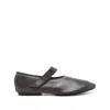 About Arianne Martino Leather Mary Jane Flats In Multicolor