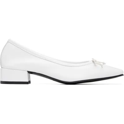About Arianne White Mina Heels