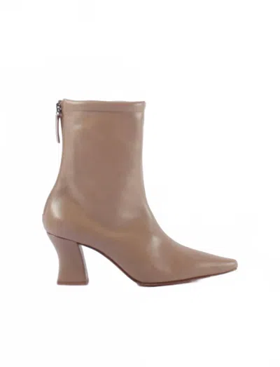 About Arianne Women's Marcel Smooth Leather Boots In Taupe In Brown