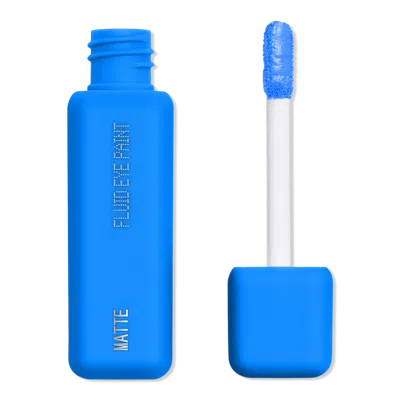 About-face Matte Fluid Eye Paint - Blue Monday