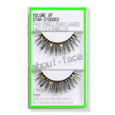 About-face Volume Up Faux Embellished Lashes - Star-studded