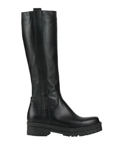 About Me Woman Boot Black Size 8 Calfskin