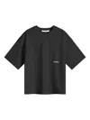 Aboutblank Boxy Logo T-shirt In Black