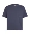 Aboutblank Cotton Back Logo T-shirt In Blue